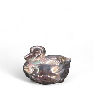 Taxco Mexico Sterling Hollow Silver Bird/Duck Pin Brooch or Pendant Marked